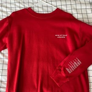 wnrs conversation cheat codes crewneck!!